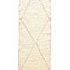 Beni Ourain ca. 80 x 212 cm, Unikat / Einzelstück