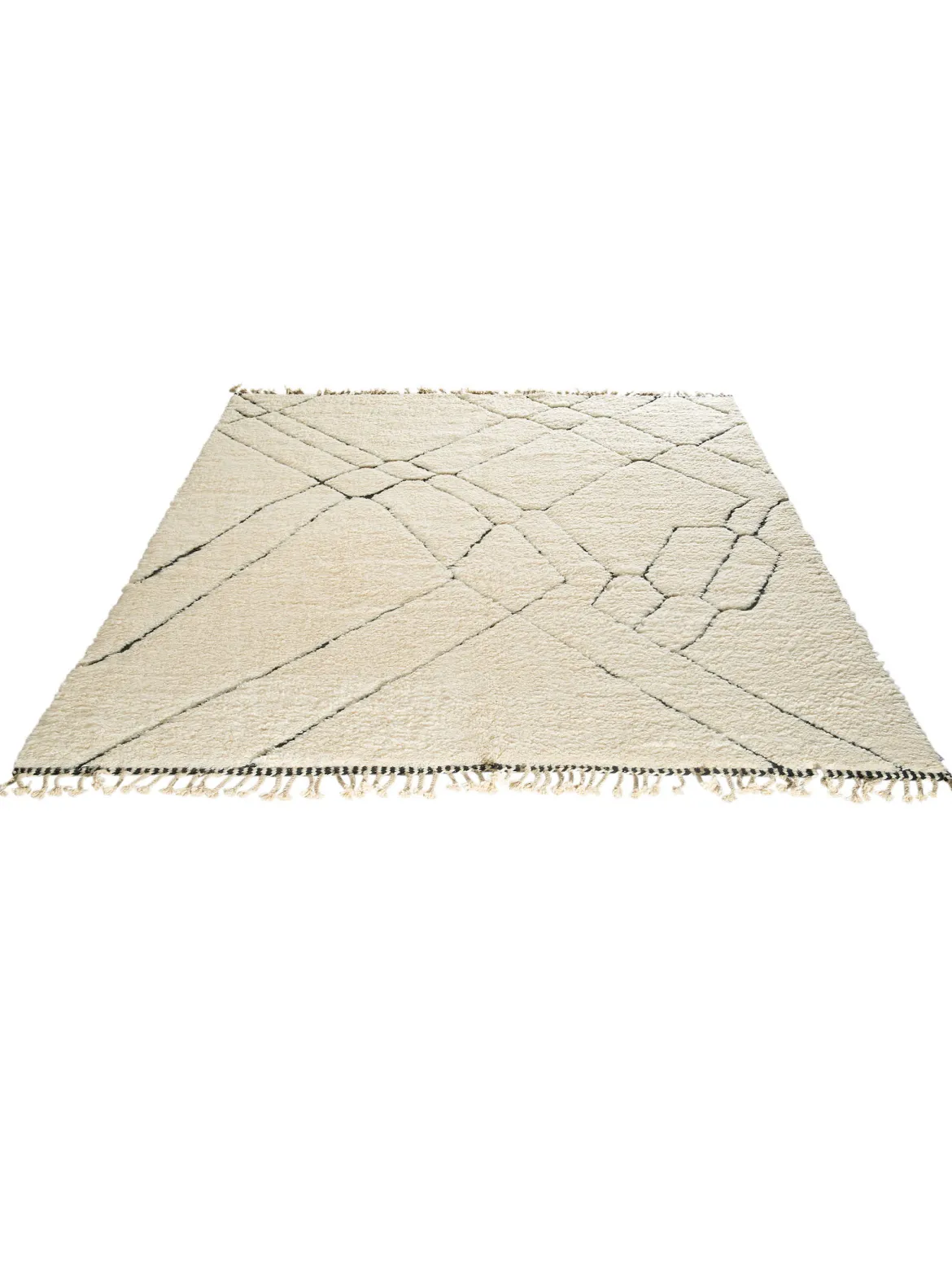 Beni Ourain ca. 250 x 356 cm, Unikat / Einzelstück