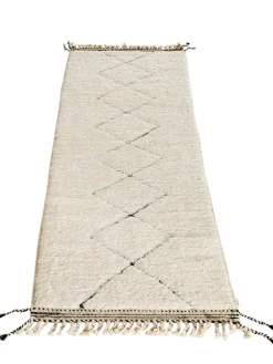 Beni Ourain ca. 89 x 313 cm, Unikat / Einzelstück