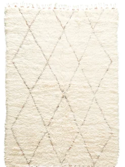 Beni Ourain ca. 165 x 256 cm, Unikat / Einzelstück