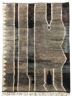 Beni Ourain ca. 216 x 286 cm, Unikat / Einzelstück