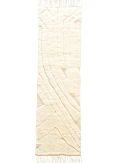Beni Ourain ca. 93 x 314 cm, Unikat / Einzelstück