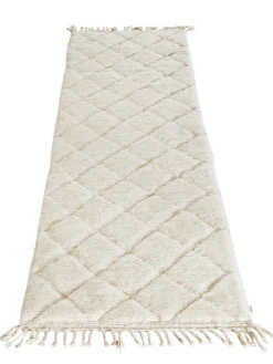 Beni Ourain ca. 80 x 317 cm, Unikat / Einzelstück