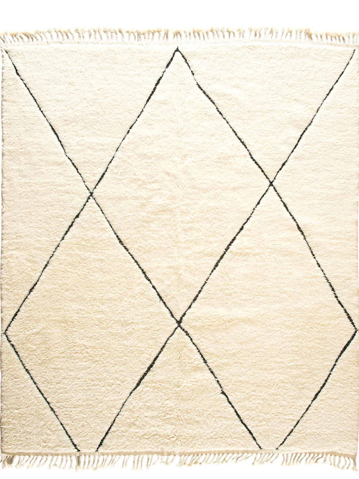 Beni Ourain ca. 260 x 306 cm, Unikat / Einzelstück