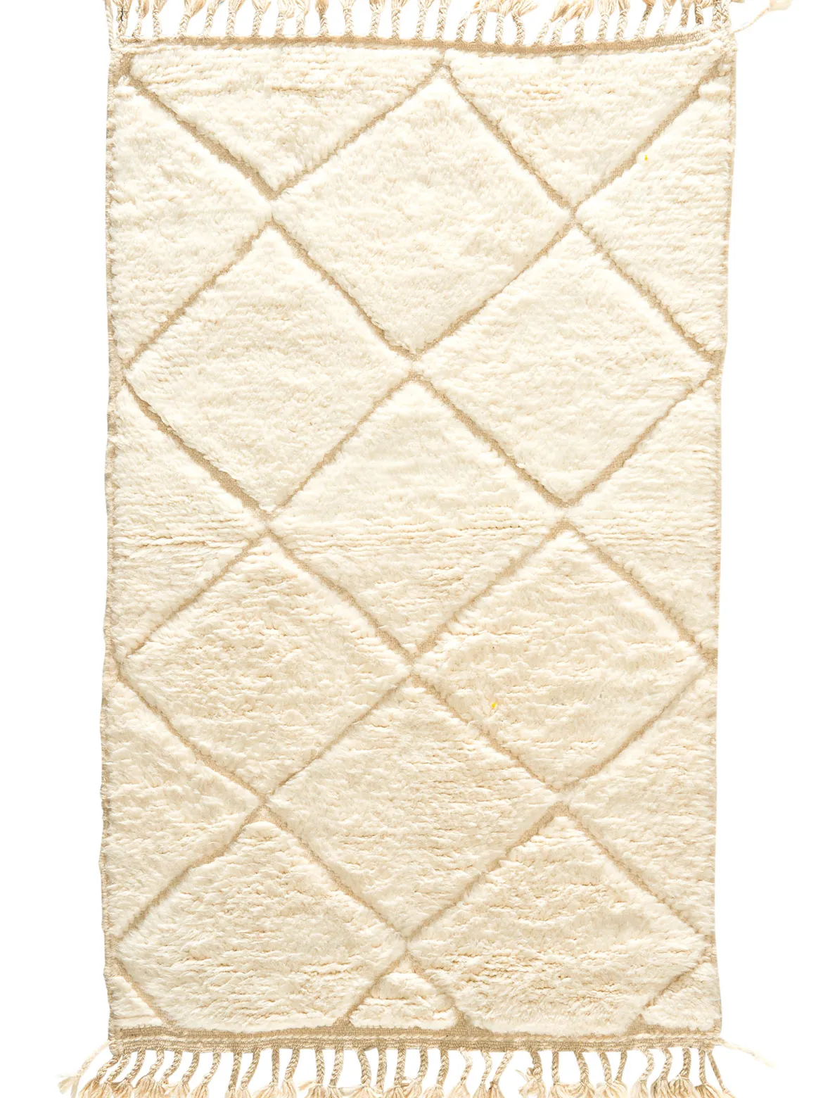 Beni Ourain ca. 102 x 168 cm, Unikat / Einzelstück