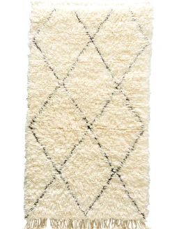 Beni Ourain ca. 68 x 120 cm, Unikat / Einzelstück