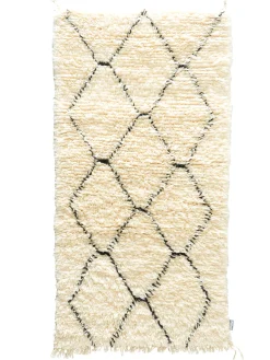 Beni Ourain ca. 68 x 135 cm, Unikat / Einzelstück