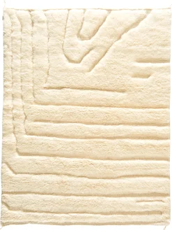 Beni Ourain ca. 155 x 202 cm, Unikat / Einzelstück