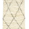 Beni Ourain ca. 62 x 108 cm, Unikat / Einzelstück