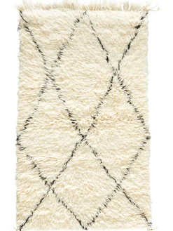 Beni Ourain ca. 62 x 108 cm, Unikat / Einzelstück