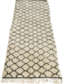 Beni Ourain ca. 90 x 338 cm, Unikat / Einzelstück