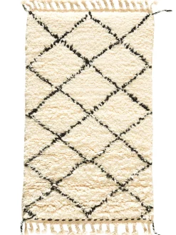 Beni Ourain ca. 60 x 102 cm, Unikat / Einzelstück