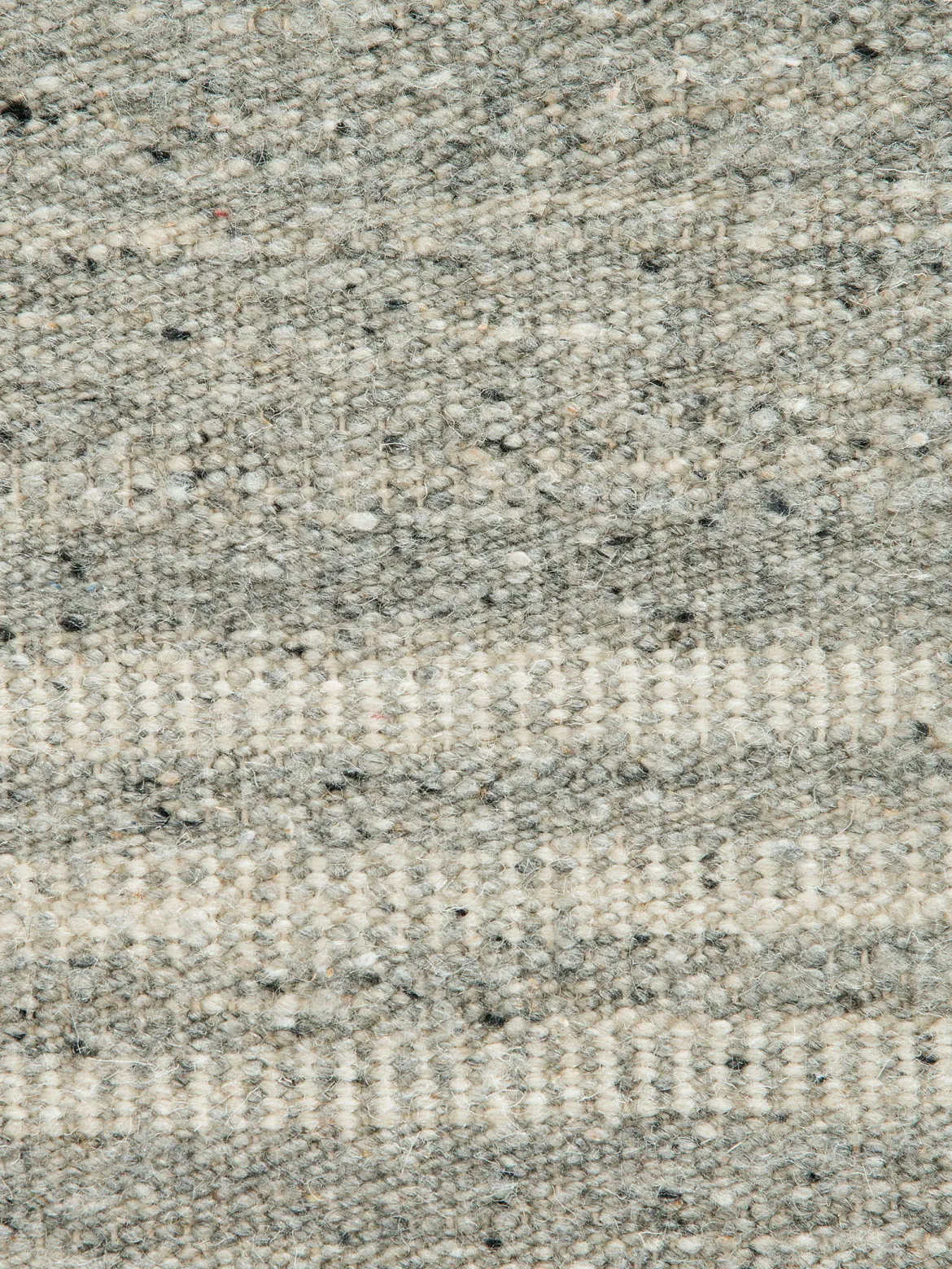 Bergsund Woll-Teppich, Grey Natural