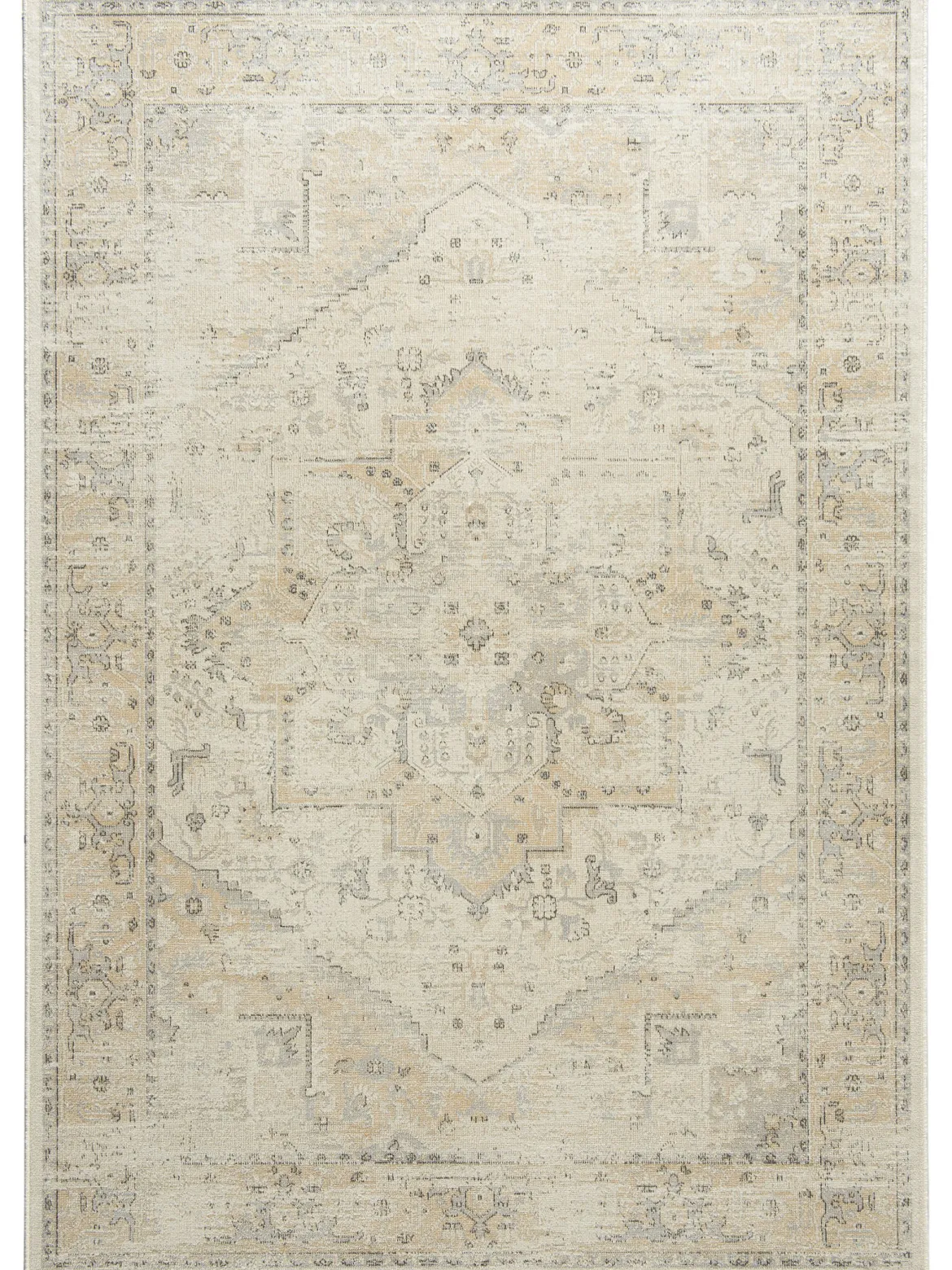Beshkan Vintage-Teppich, Gold