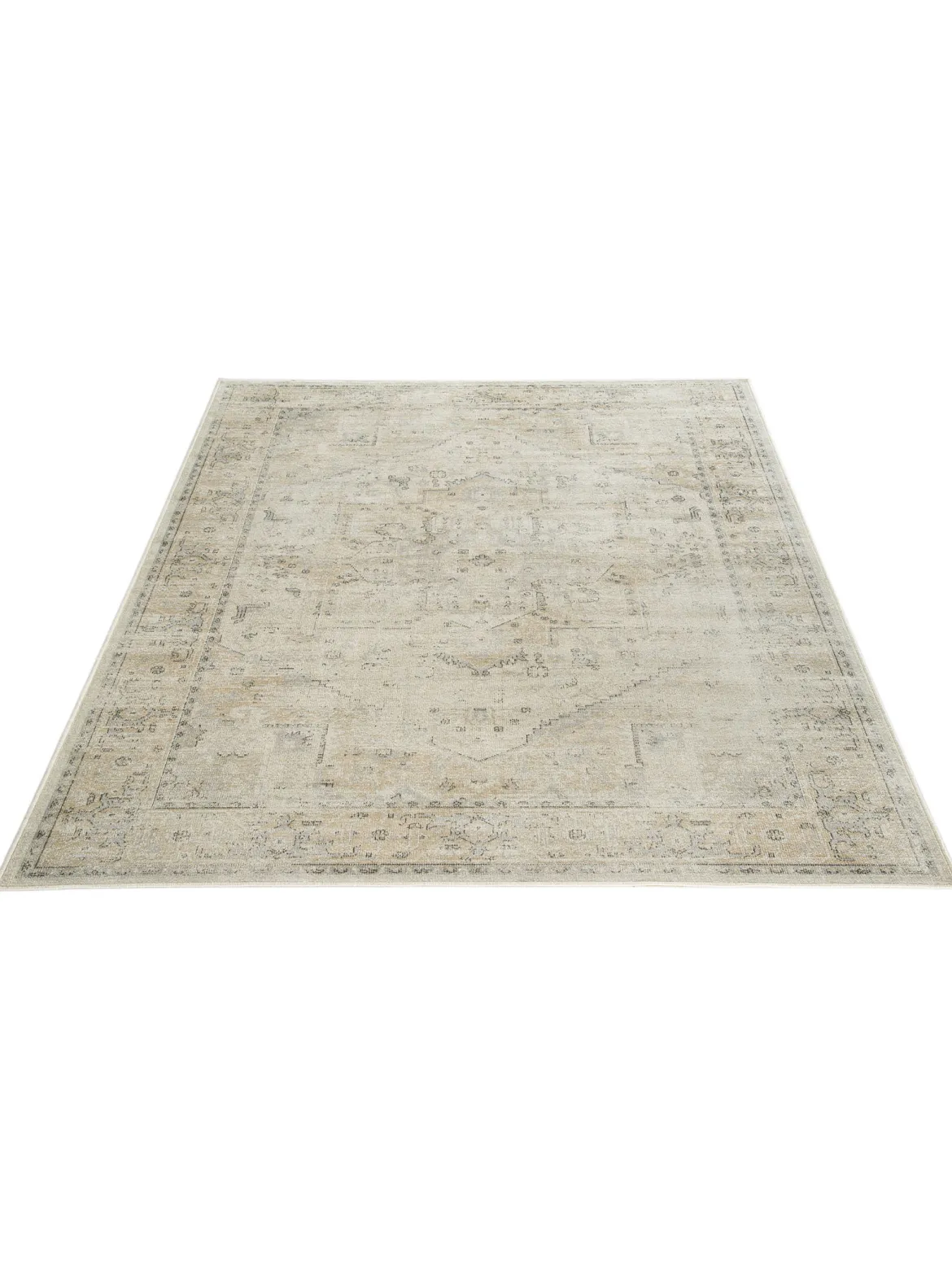 Beshkan Vintage-Teppich, Gold