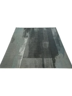 Beverston Vintage-Teppich, Graublau