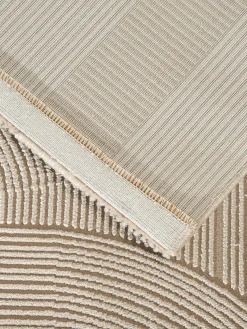 Biarritz Moderner Teppich, Taupe