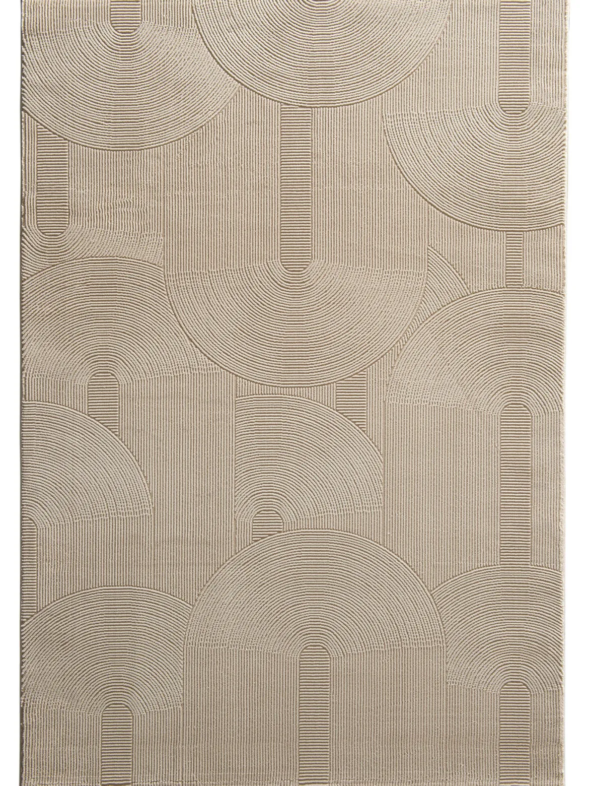 Biarritz Moderner Teppich, Taupe