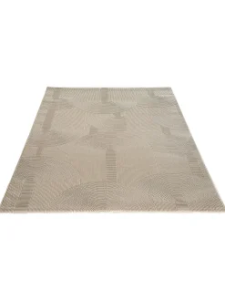Biarritz Moderner Teppich, Taupe