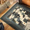 Bikapur Gabbeh-Teppich, Multiblue