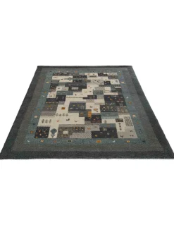 Bikapur Gabbeh-Teppich, Multiblue