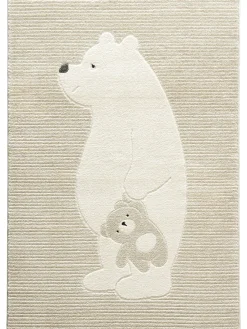 Bjarni Kinder-Teppich, Creme