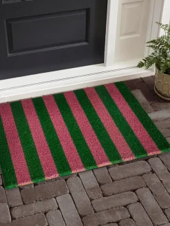 Blockstripe Fußmatte, Green