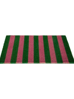 Blockstripe Fußmatte, Green