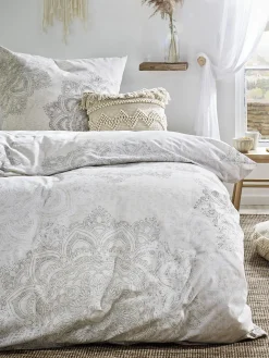 Boho Dreams Renforcé-Bettwäsche, Taupe
