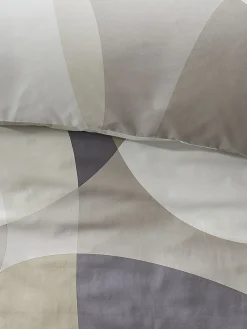 Bombala Renforcé-Bettwäsche, Hellbeige/Grau