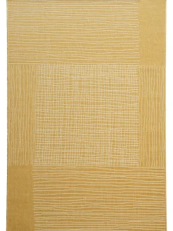 Borgsum Outdoor-Teppich, Buttergelb