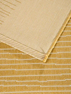 Borgsum Outdoor-Teppich, Buttergelb