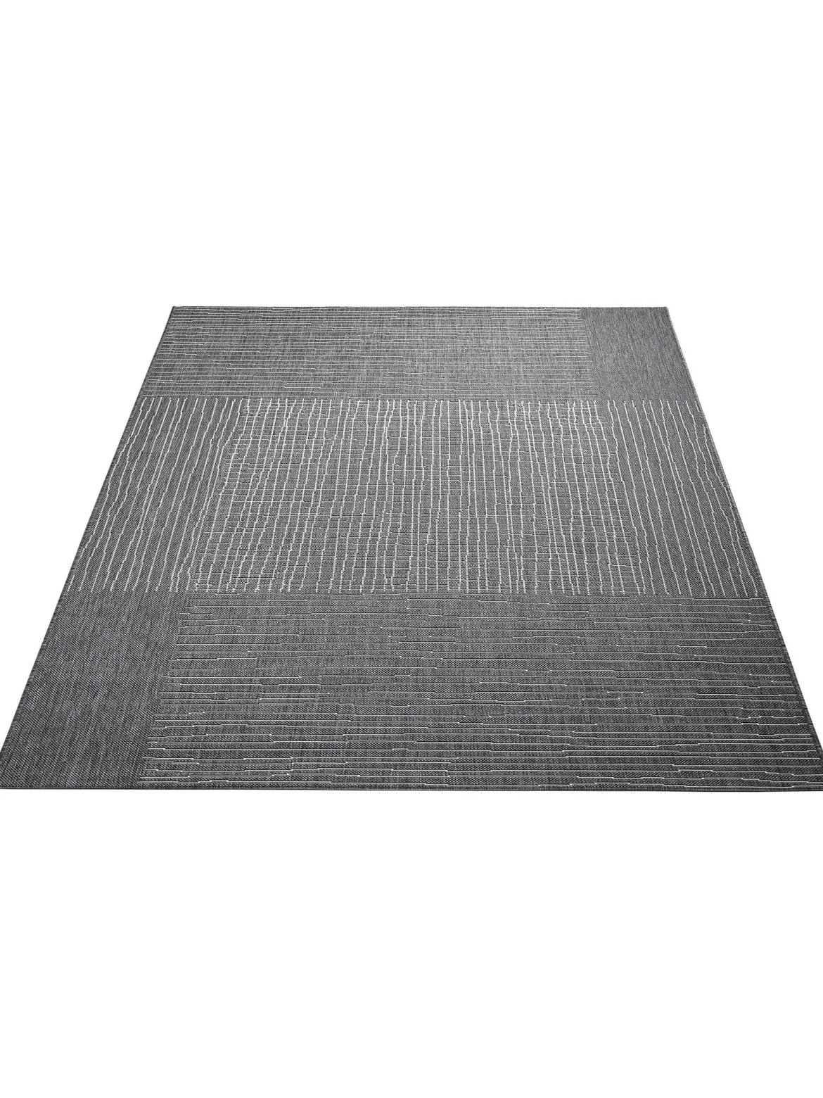 Borgsum Outdoor-Teppich, Dunkelgrau