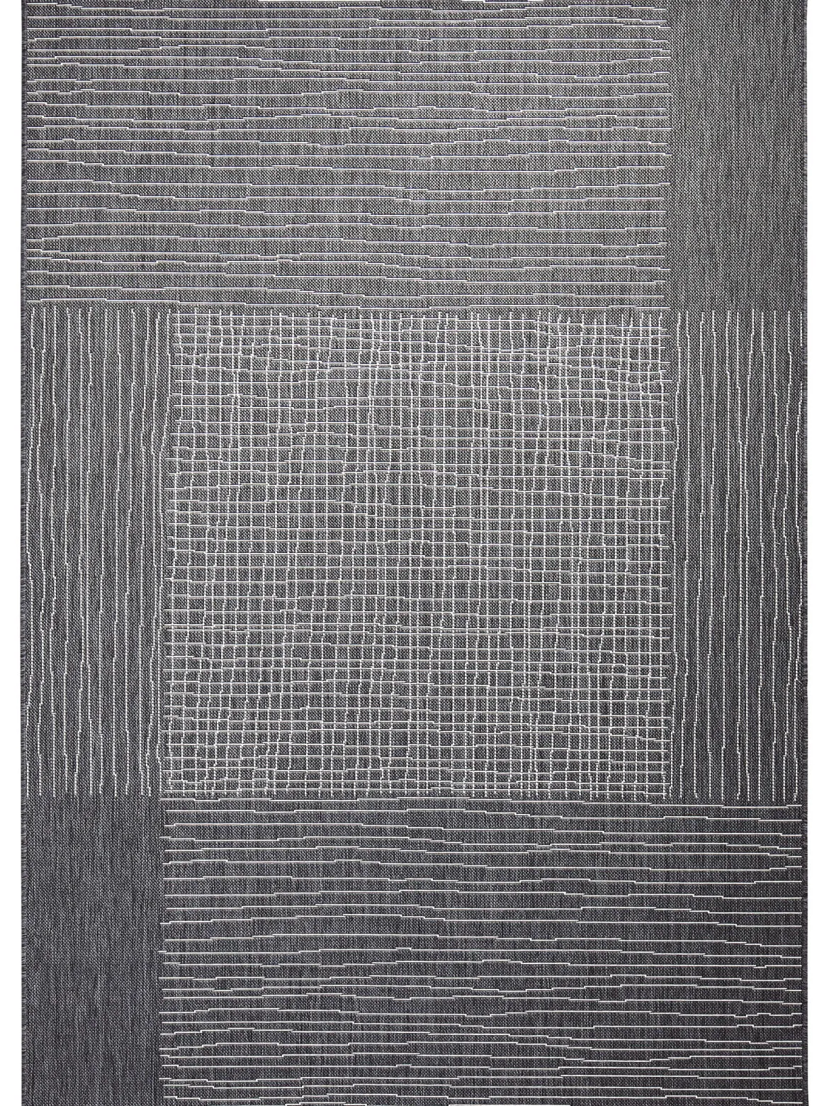 Borgsum Outdoor-Teppich, Dunkelgrau