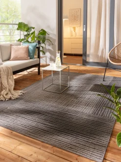 Borgsum Outdoor-Teppich, Dunkelgrau