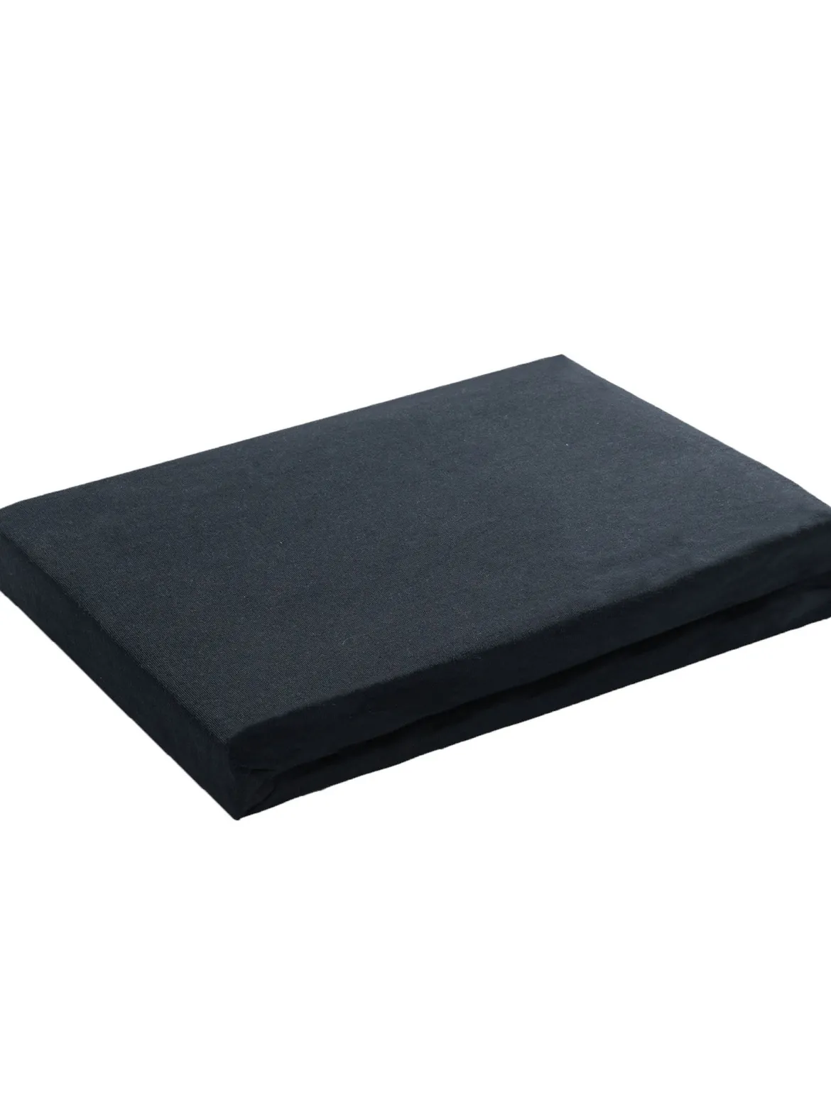 Brüssel Spannbetttuch, Schwarz