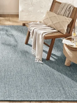 Brunbjerg Woll-Teppich, Sky Blue