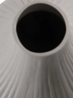 Bubble Flower Vase, Grau
