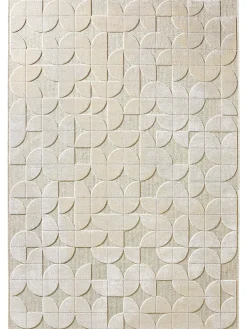 Butterfield Moderner Teppich, Creme
