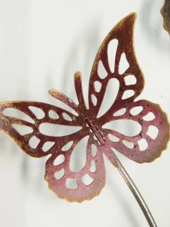 Butterflies Wand-Objekt, Multicolor
