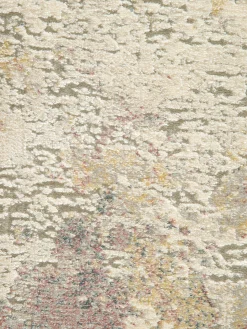 Calanthe Vintage-Teppich, Hellgrau