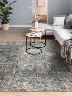 Calanthe Vintage-Teppich, Titan