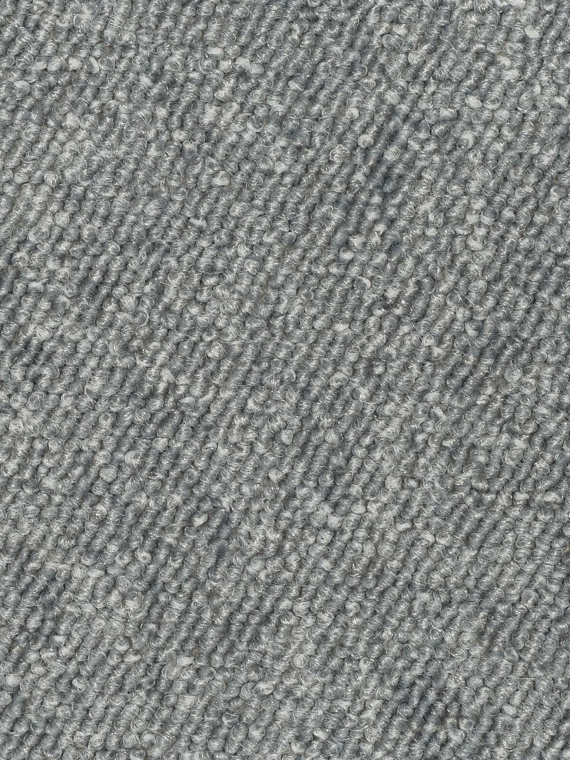 Calma Teppichbodenfliese, Silber 74