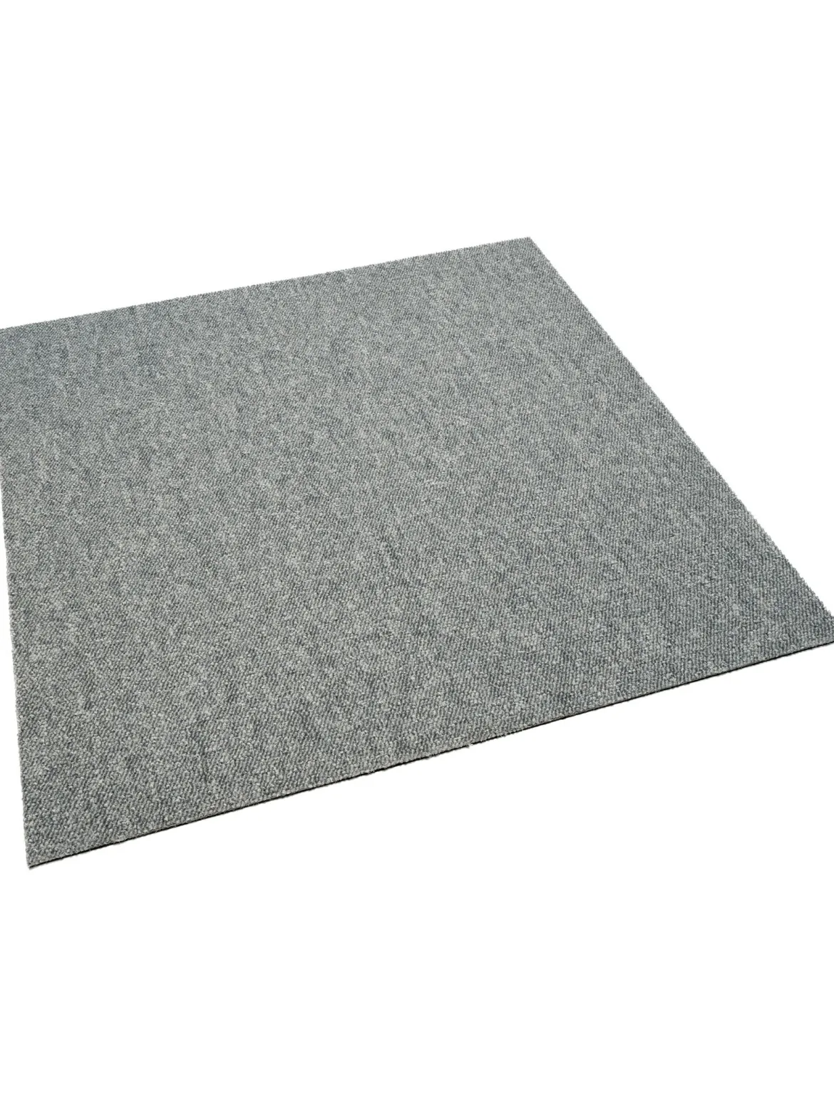 Calma Teppichbodenfliese, Silber 74
