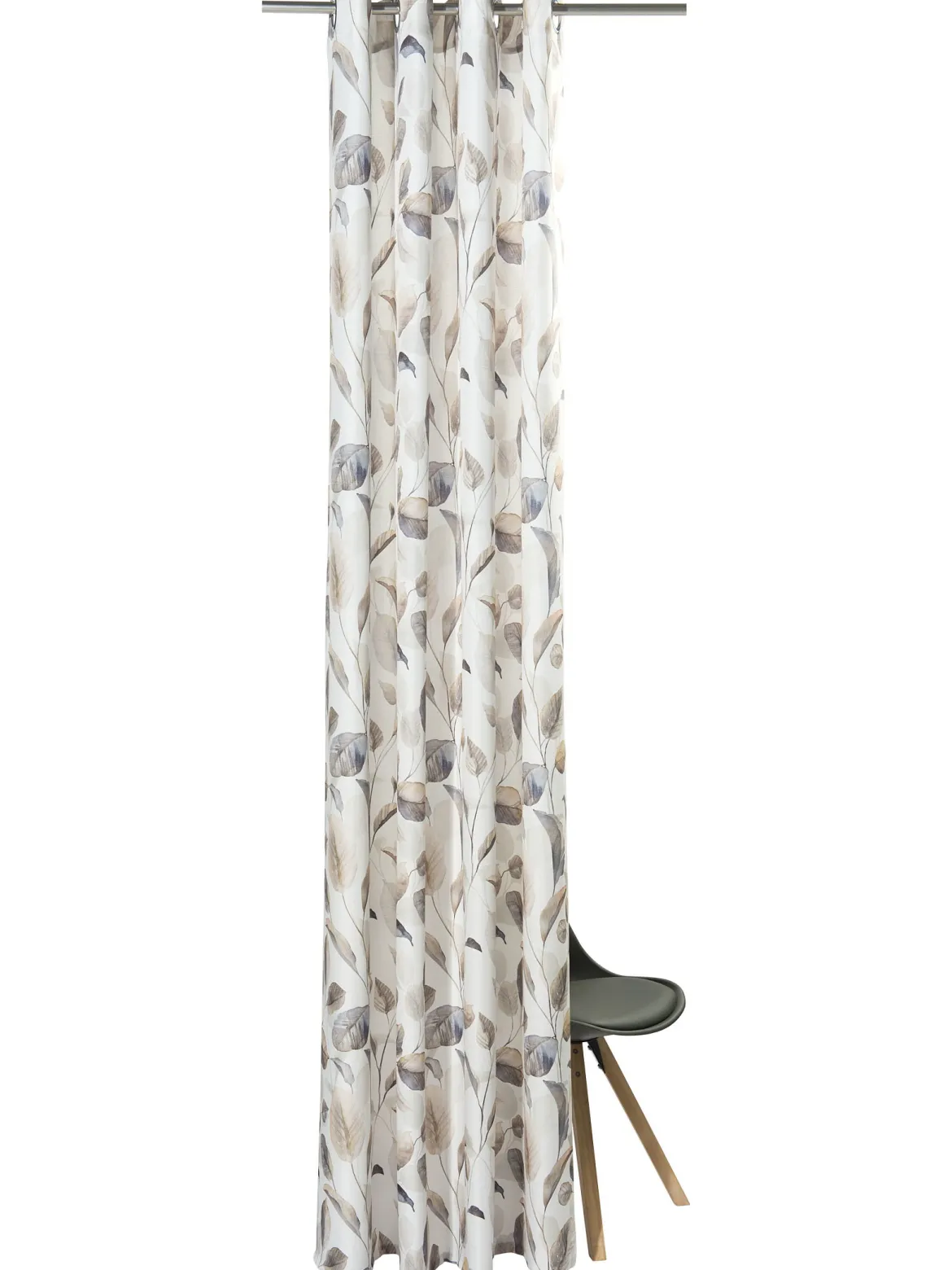 Canopea Ösenschal, Beige/Braun