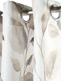 Canopea Ösenschal, Beige/Braun