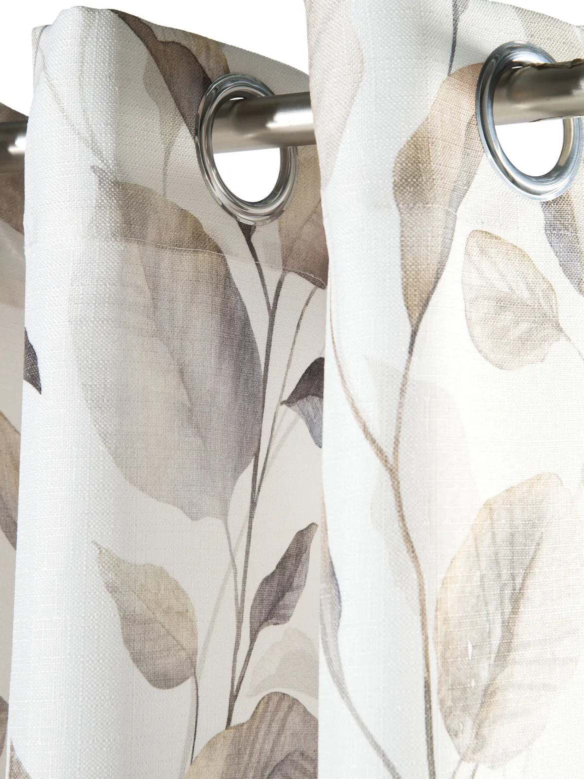 Canopea Ösenschal, Beige/Braun