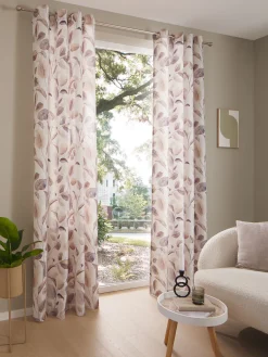 Canopea Ösenschal, Beige/Braun