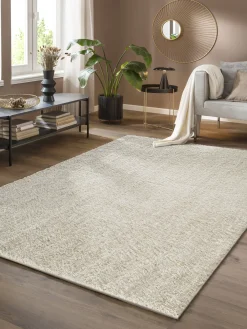 Castlebay Hochflor-Teppich, Creme