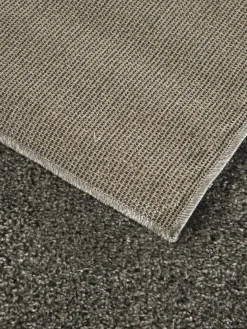 Castlebay Hochflor-Teppich, Silber